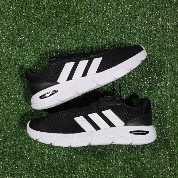 adidas Other - Adidas Cloudfoam Flex Laces - Core Black / Cloud White -Men's 10 NIB